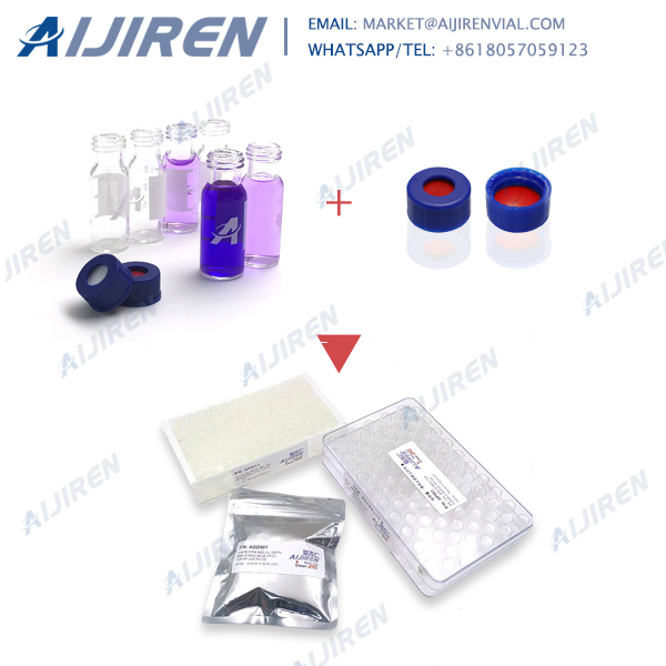 Perkin Elmer clear vials and caps for hplc
